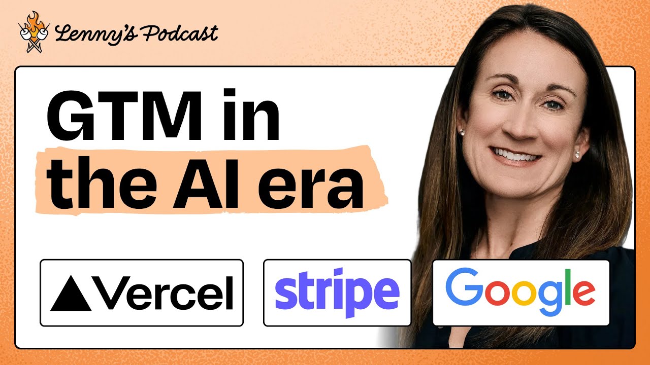 YouTube post by @LennysPodcast for Instacart. Caption reads: What world-class GTM looks like in 2026 | Jeanne....