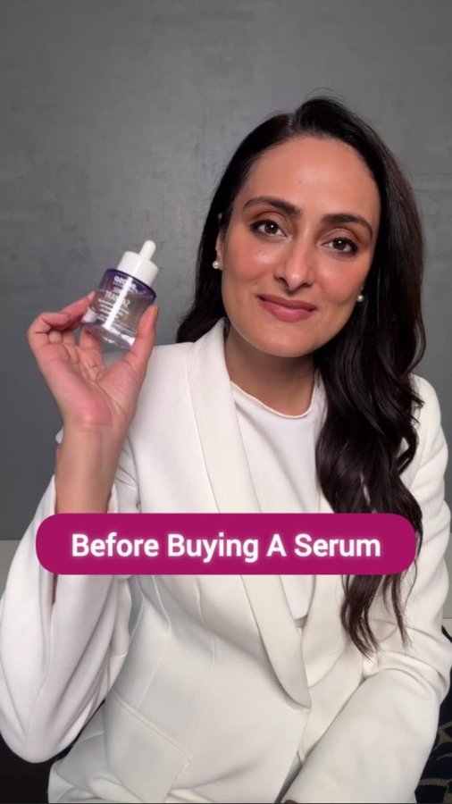 Instagram post by @dr.aanchal.md for Ozone Signature. Caption reads: In our skin type, uneven skin  tone ,....