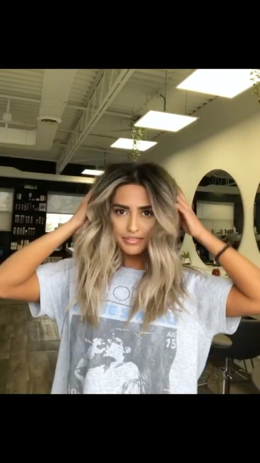 Instagram post by @dvcolour for American Salon. Caption reads: COOL IT😎 Does your blonde fade and gets brassy?....