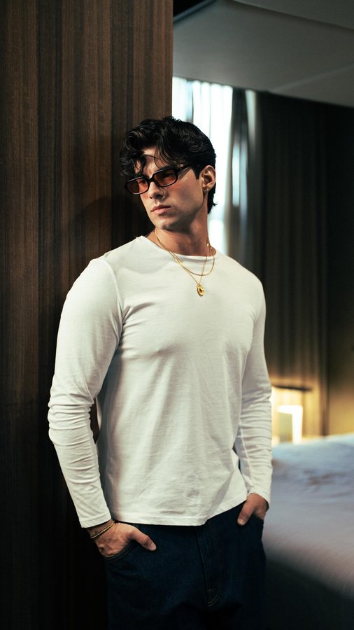 Instagram post by @luca.daff for Imperial Fashion. Caption reads: 3 outfit ideas for the autumn with....