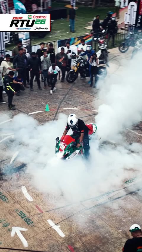 Instagram post by @shuttervedi for Castrol POWER1. Caption reads: [...] powered by @castrolbiking #CastrolPOWER1 .....