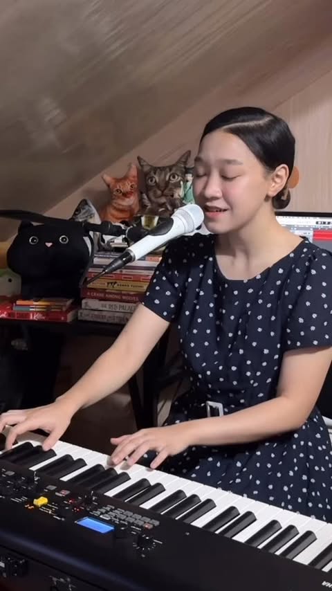 Instagram post by @aquila.packing for Yamaha Music. Caption reads: [...] on my youtube channel ~ Gear from....