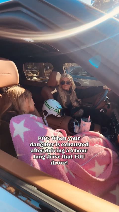 Instagram post by @citygirlgonemom for Hyundai USA. Caption reads: Anyone relate? Glad she enjoyed the heated seats....