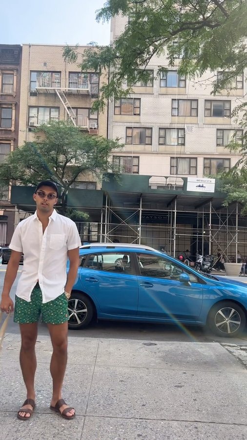 Instagram post by @joseph.lucido for Save The Duck. Caption reads: I love @save_the_duck and how versatile their....