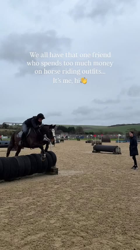 Instagram post by @canterring for Charles Owen. Caption reads: I can’t imagine anyone would have guessed that....