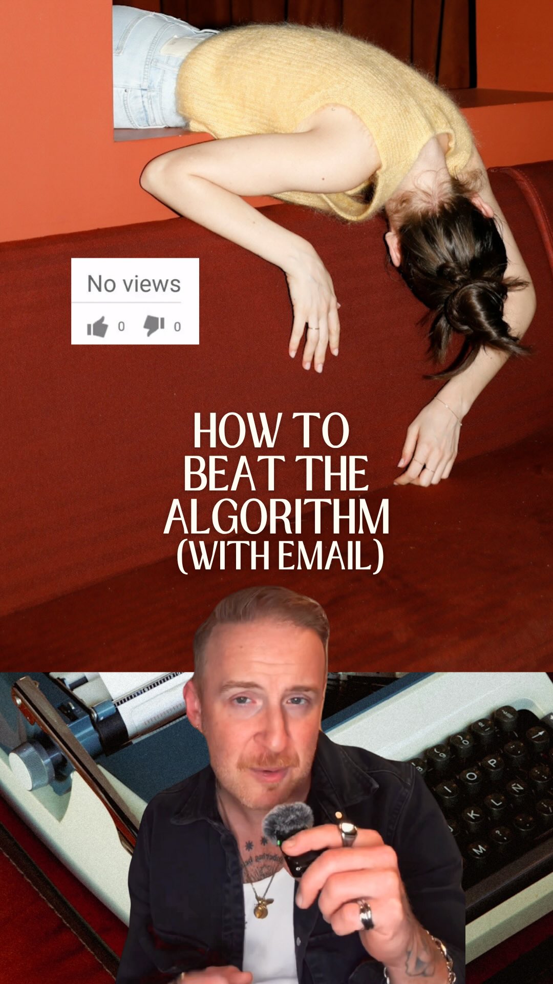 Instagram post by @sebell for Flodesk. Caption reads: Average reach on Instagram is 3.5% of your....