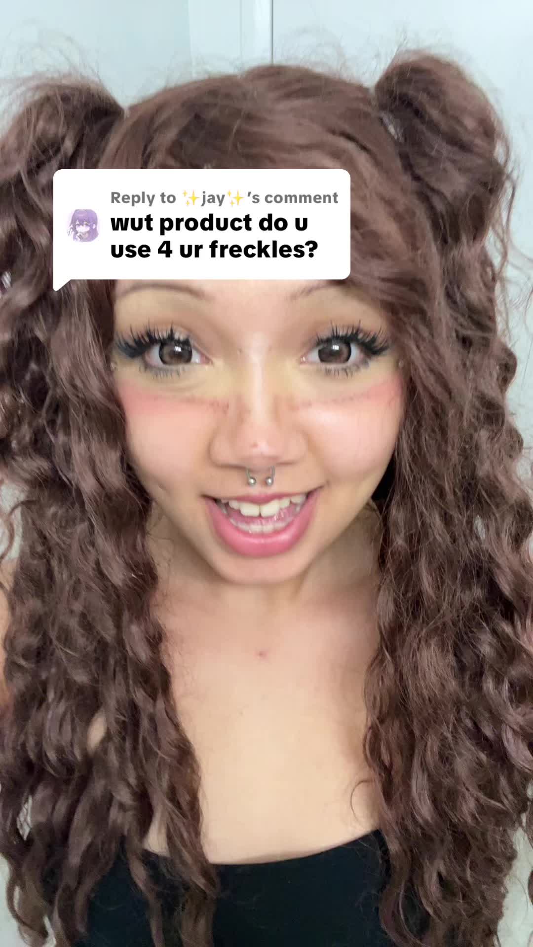 TikTok post by @puppie.uvu for Flower Knows. Caption reads: [...] !! swan valley eyeshadow pallet from @Flower....