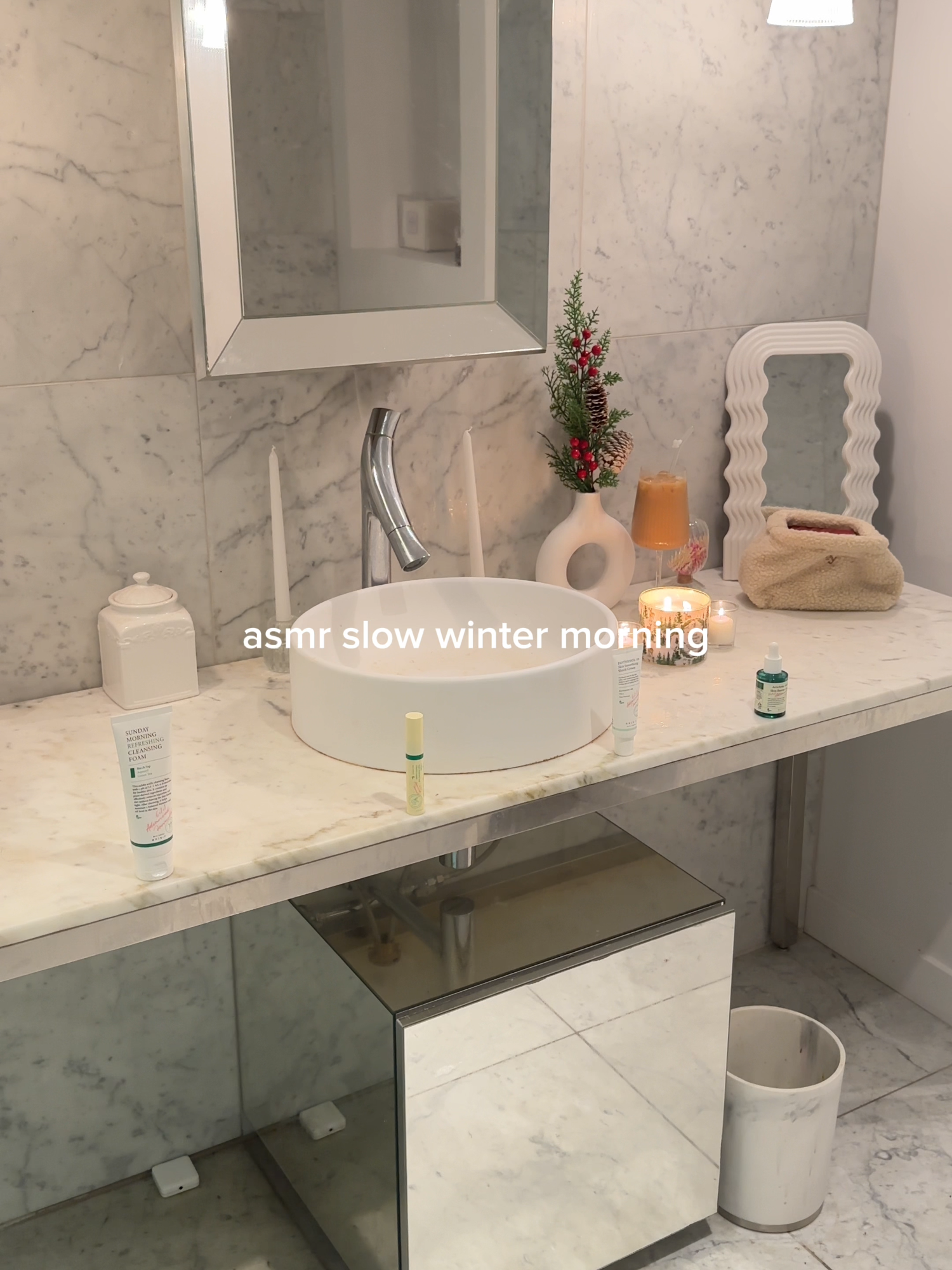 TikTok post by @galicia_gordon for Axis-y. Caption reads: asmr slow winter morning ft. @axisy 🤍....