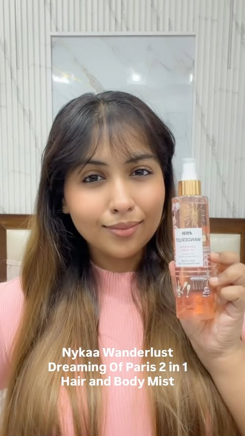 Instagram post by @the_glam_vanity for Nykaa Wanderlust. Caption reads: #Ad Meet my new Nykaa Wanderlust Dreaming Of Paris....