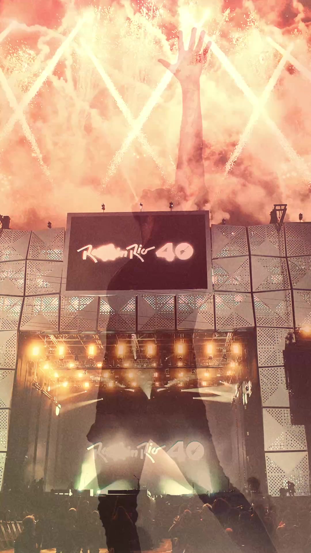 TikTok post by @avengedsevenfold for Rock in Rio. Caption reads: @Rock in Rio 2024 🇧🇷  🎥: Rafa Alcantara .