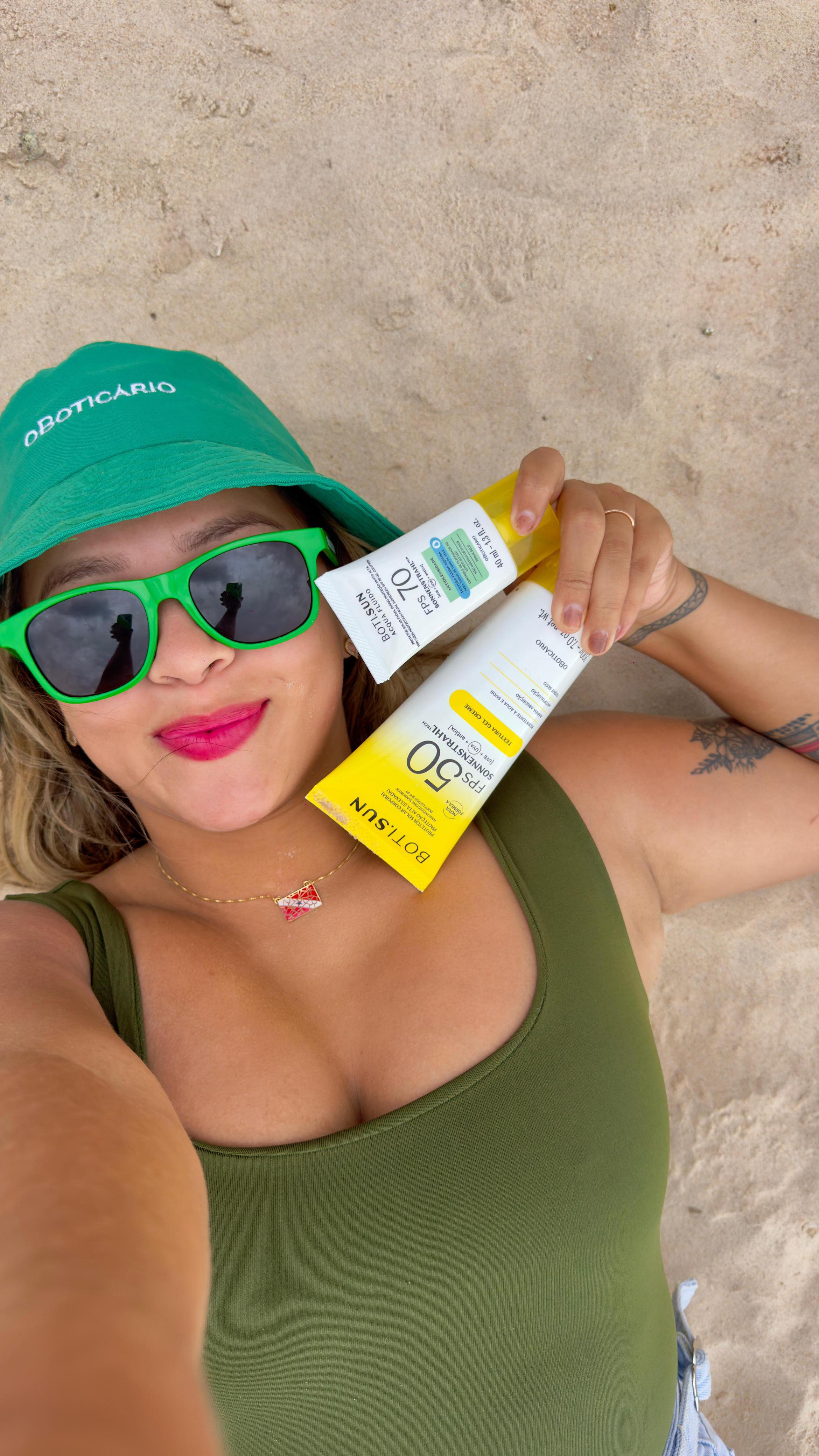 Instagram post by @pamm_pamelaaa for oboticario. Caption reads: ☀ Você conhece o verão amazônico? É o período mais....