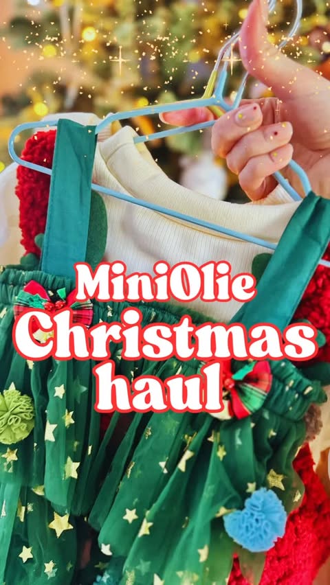 Instagram post by @norfolkmums for MiniOlie. Caption reads: 🎄✨ Christmas magic is in the details — and....