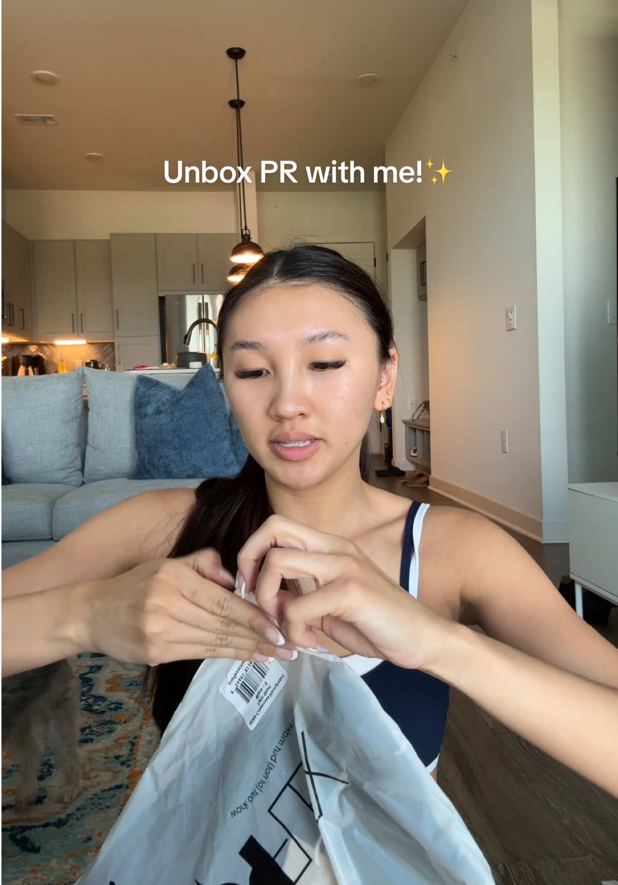 TikTok post by @allisonkhong for Gameday Social. Caption reads: [...] by Mary Jewelry @POPFLEX Active @Gameday....