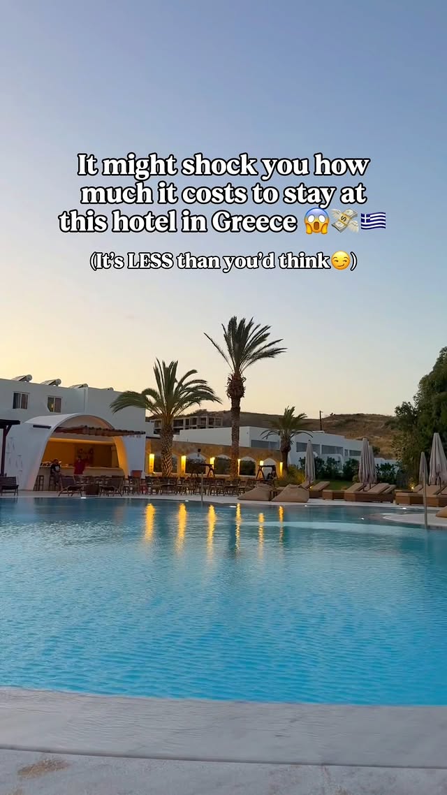 Instagram post by @icelollyholiday for Trending Travel. Caption reads: Ad | The price of this Rhodes escape might....