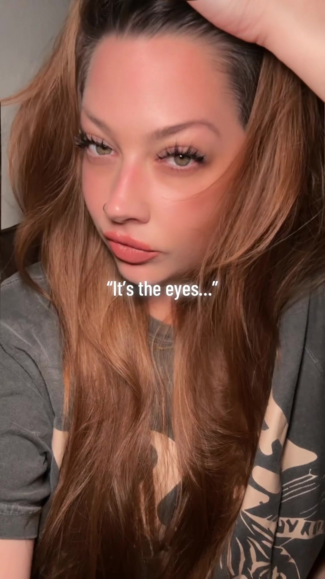 TikTok post by @brittanyttstexas for MaxComfi Lashes. Caption reads: [...] are 🔥 & the absolutely BEST brand.....