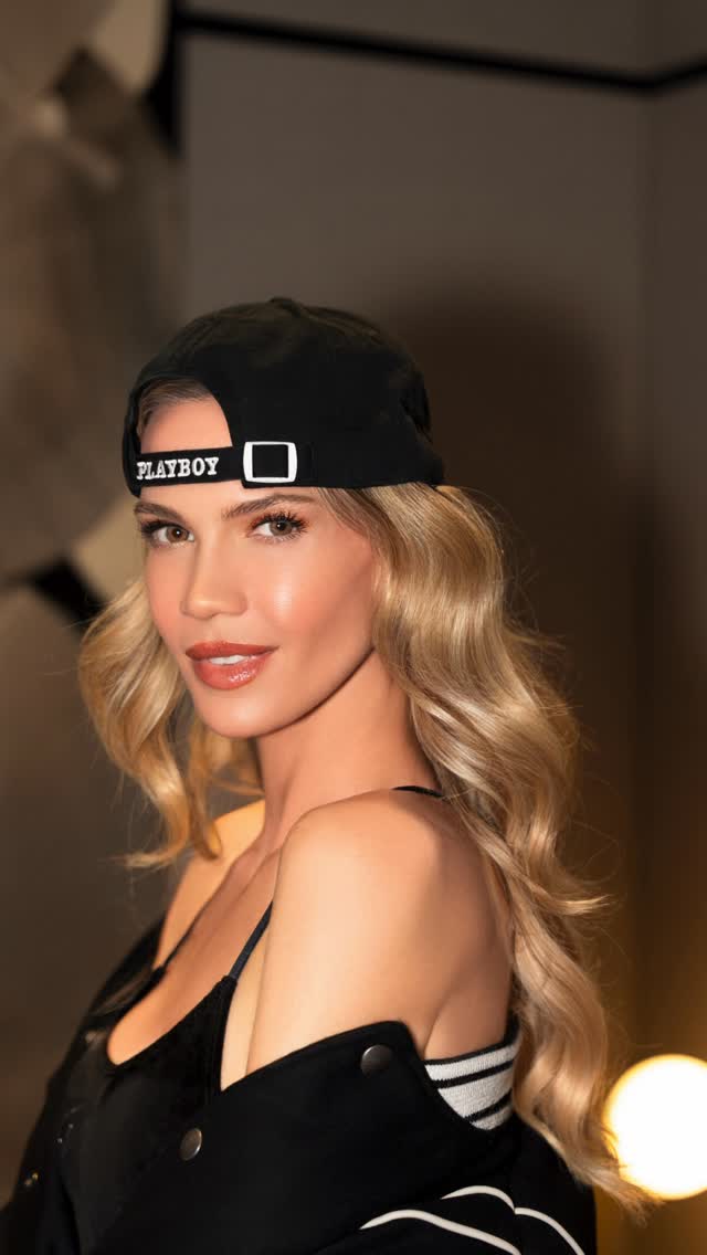 Instagram post by @courtneyoconnor for Playboy. Caption reads: [...] just come out with it— I am a Playboy Bunny....