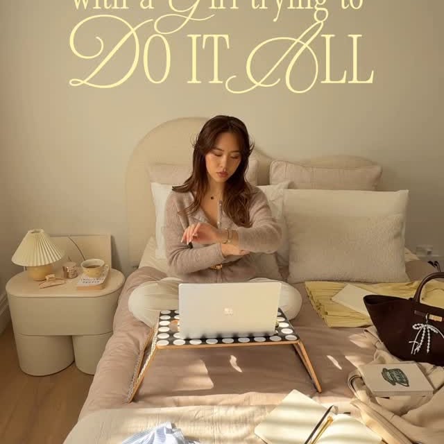 Instagram post by @vnessali for Microsoft Surface. Caption reads: #SurfacePartner they say work smarter, not harder....