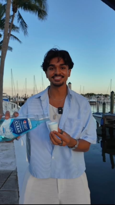 Instagram post by @armaant for Crest. Caption reads: #crestpartner #ad pov: preparing to find the [...].