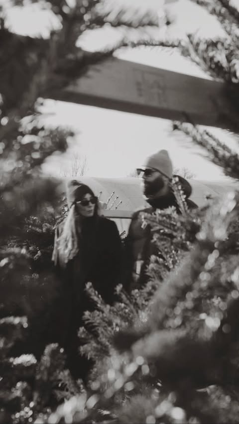 Instagram post by @thehousethatblackbuilt for Peugeot. Caption reads: ad Picking our Christmas tree from the farm is my....