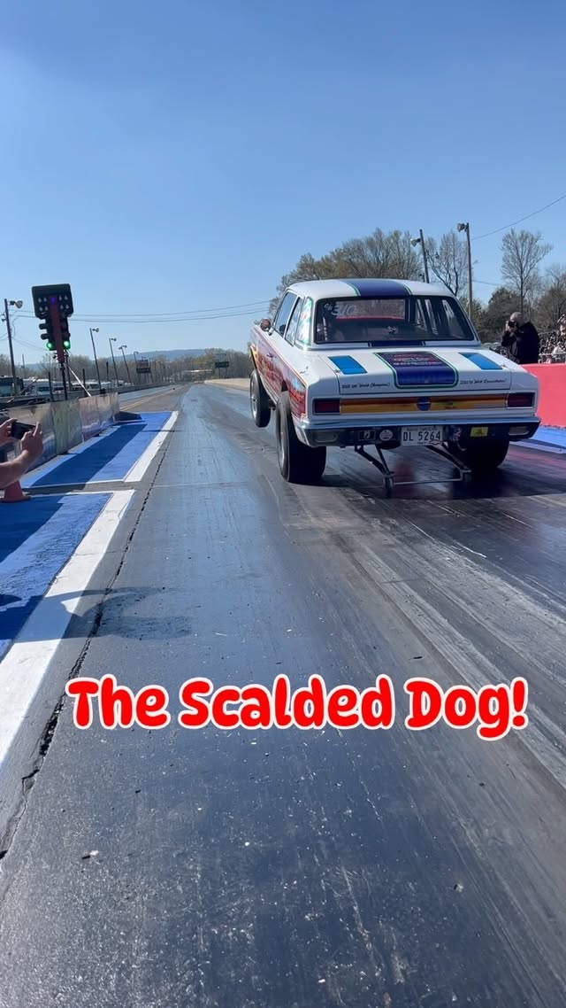 Instagram post by @dragdriverepeat for Driven Racing Oil. Caption reads: [...] @summitracing @mahlemotorsports_na....