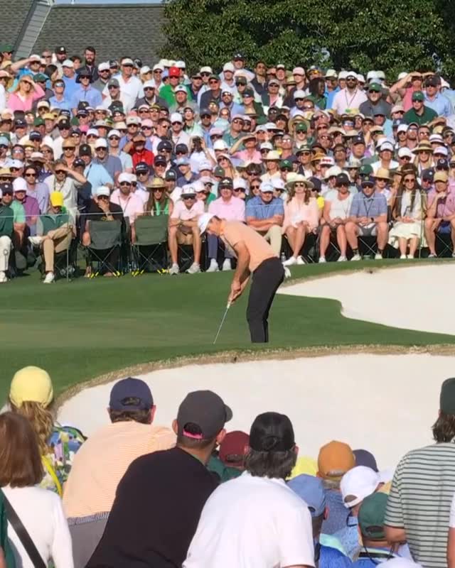 Instagram post by @justinprose99 for Titleist. Caption reads: I gave it everything….

Congratulations....