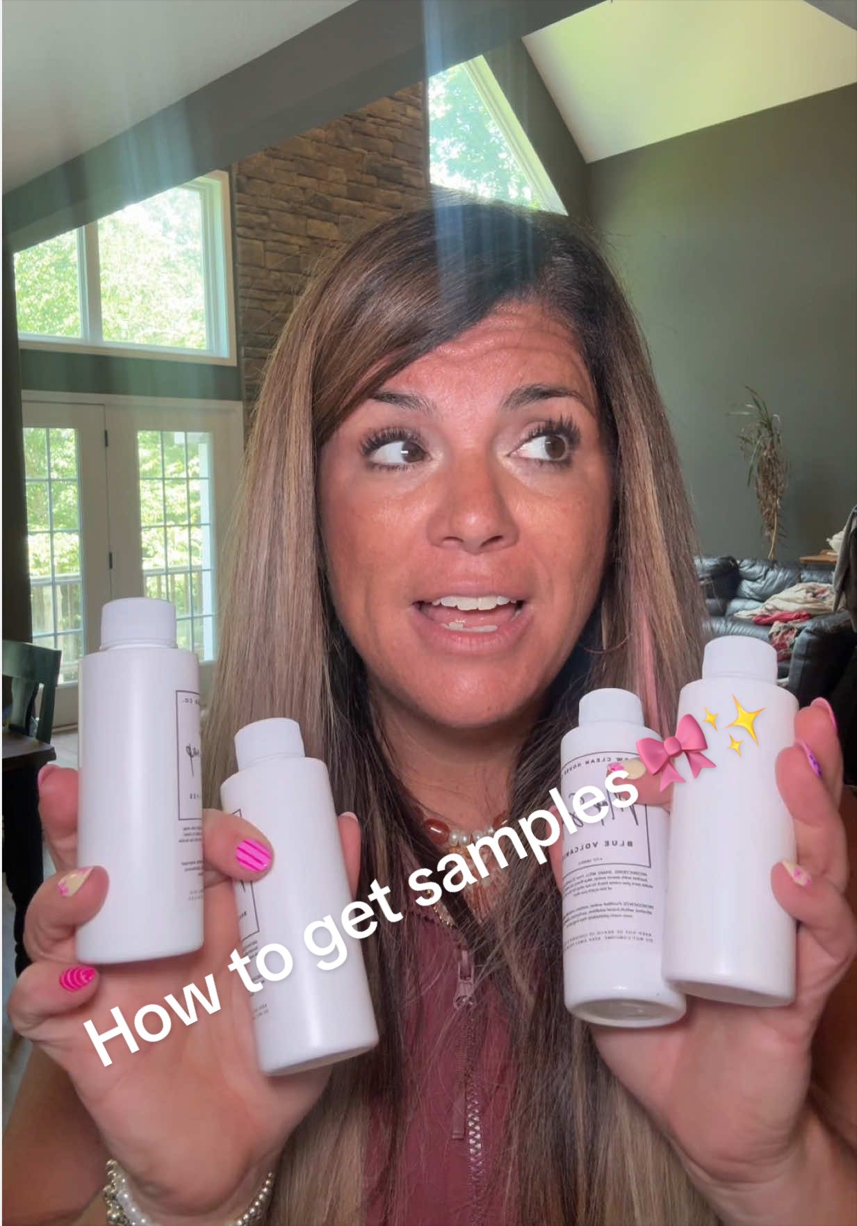 TikTok post by @brookewright1414 for Pure Daily Care NuDerma Wand. Caption reads: [...] #creator @TYMO BEAUTY US @Pure Daily Care....