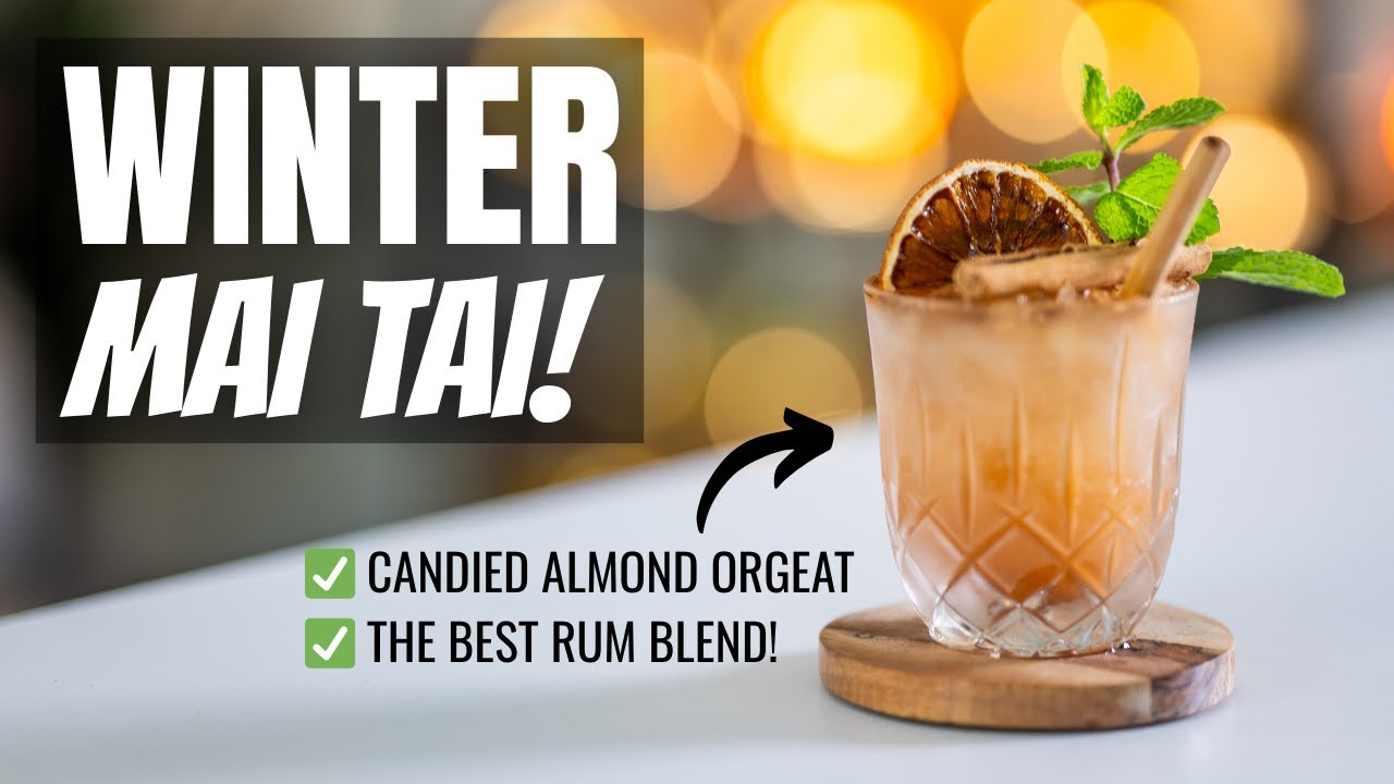 YouTube post by @DANFELLOWScoffeecocktails for Breville. Caption reads: The MAI TAI You Didn't Know You Needed!.