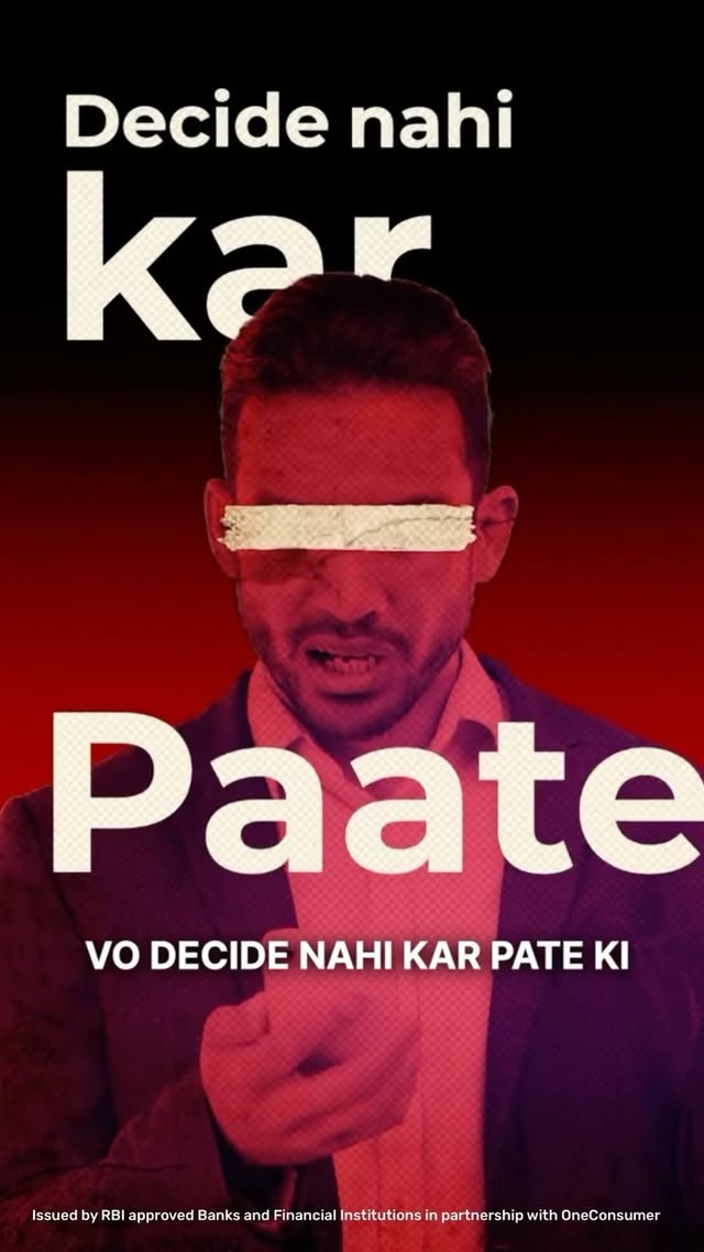 Instagram post by @lovejeet_panwar_ for OneCard. Caption reads: [...] for the card by downloading the....