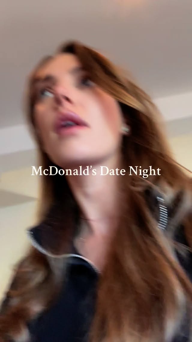 Instagram post by @beryl.vandrongelen for Parfumado. Caption reads: McDonald’s Date Night 🍔🍟 Kortingscode: BERYL50....