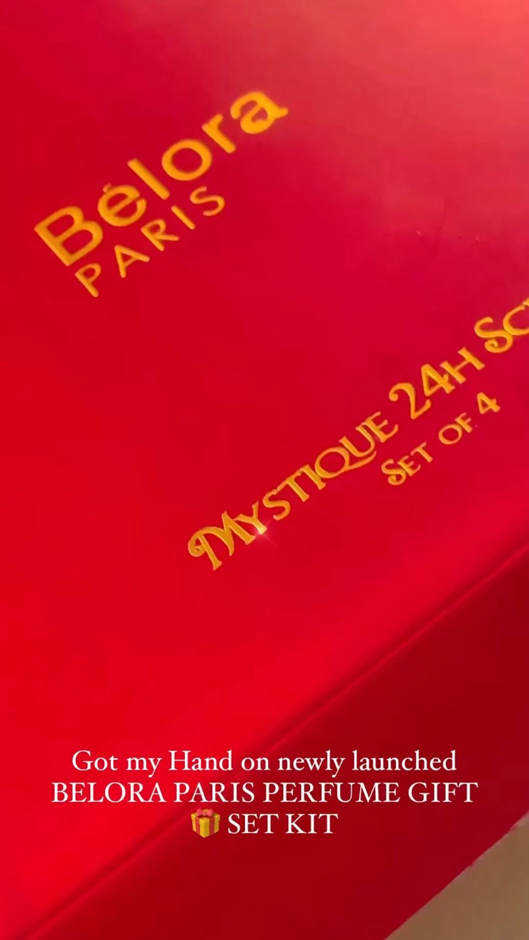 Instagram post by @newskincarereviews for Belora. Caption reads: #AD 𝓕𝓸𝓾𝓷𝓭 𝓶𝔂 𝓮𝓿𝓮𝓻𝔂𝓭𝓪𝔂....