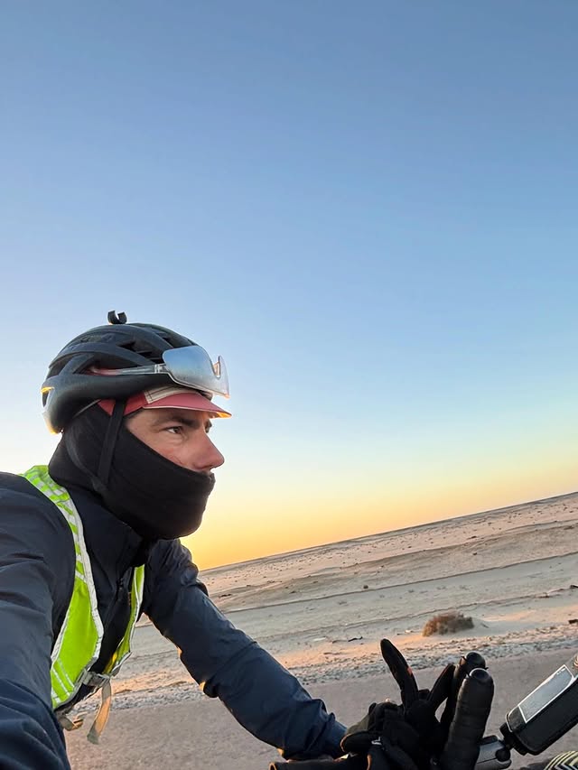 Instagram post by @adrien__liechti for IZIPIZI. Caption reads: The last three days in the Sahara were incredible.....