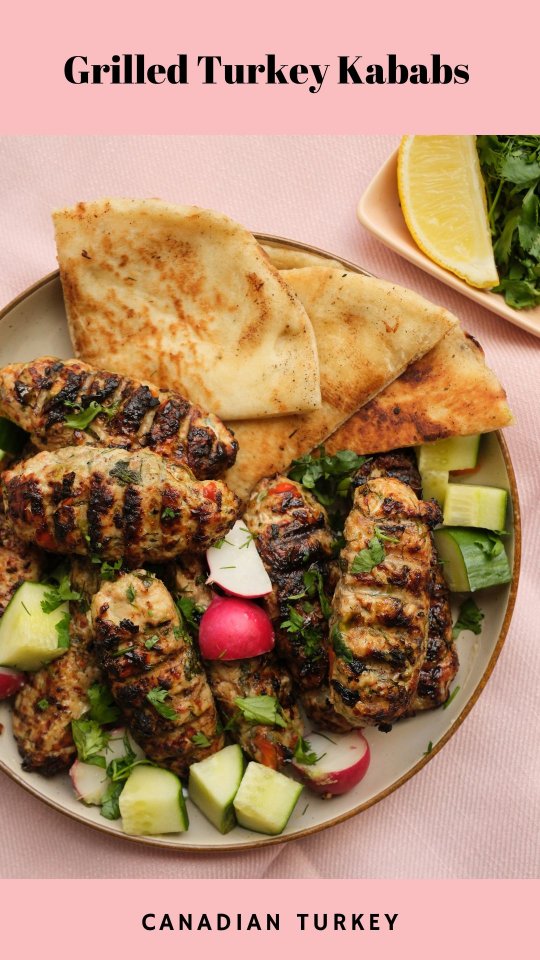 Instagram post by @pinkchai for Canadian Turkey. Caption reads: #AD Spice up your grill with these @CanadianTurkey....