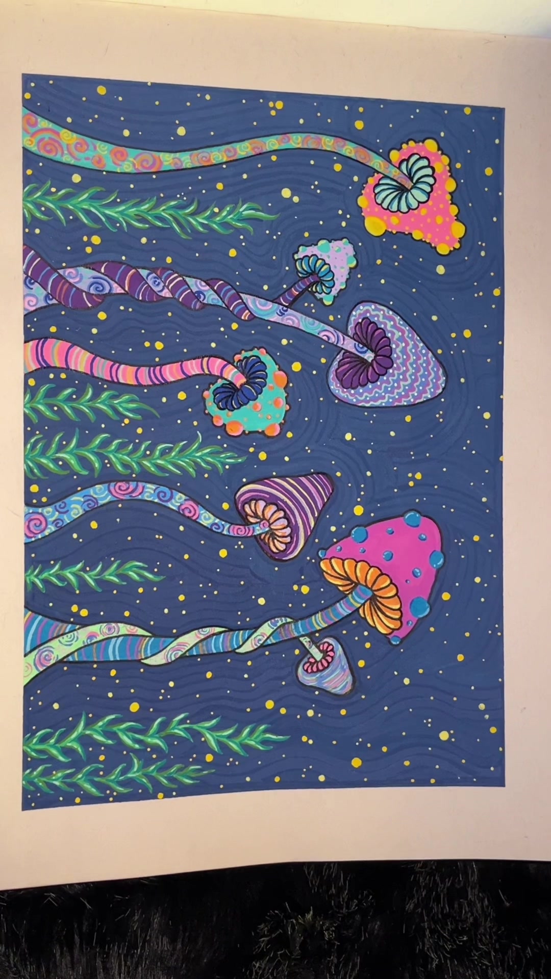 TikTok post by @x.o.clo for FuntoArt. Caption reads: 🍄✨@Funto Art #funto #funtoart #clicklink....