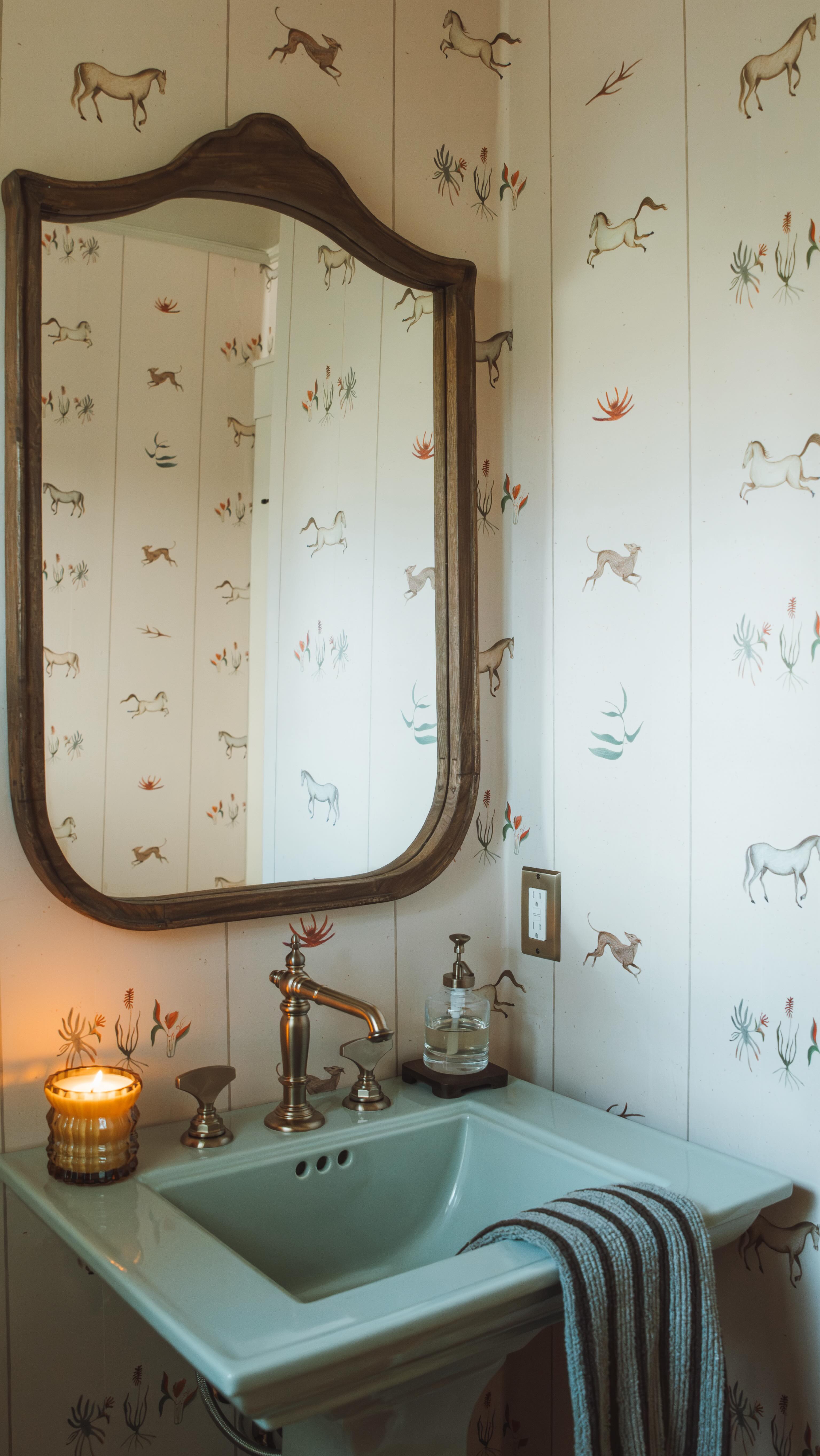 Instagram post by @forthehome for KOHLER. Caption reads: What do you think?! Our new toilet & sink from....