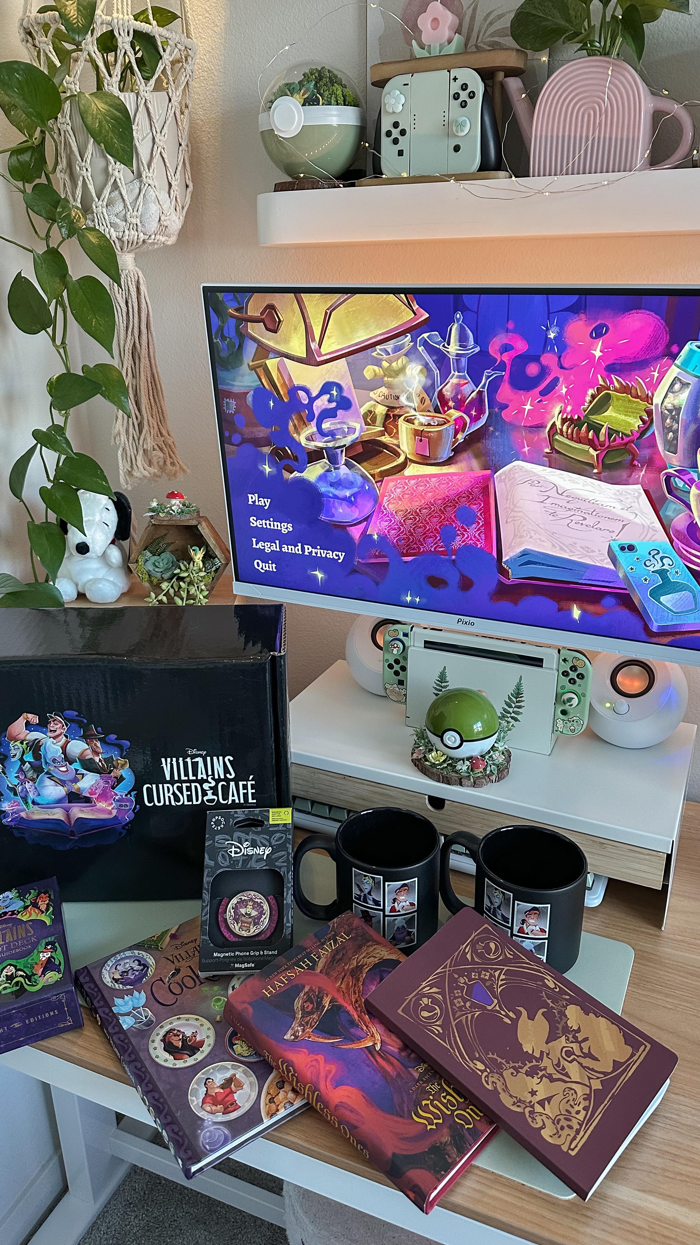 Instagram post by @wisteriem for Disney Publishing Worldwide. Caption reads: so excited to receive this fun gift in the mail....