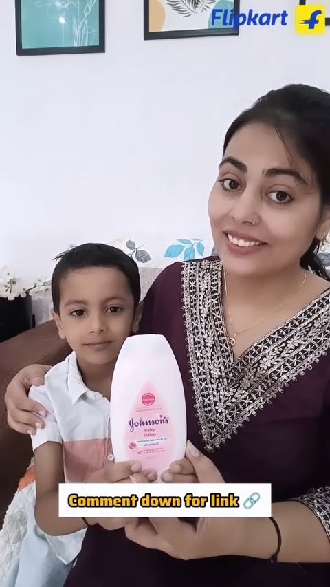 Instagram post by @ravinarao4 for Flipkart. Caption reads: [...] in every mom’s baby care routine! ✨....