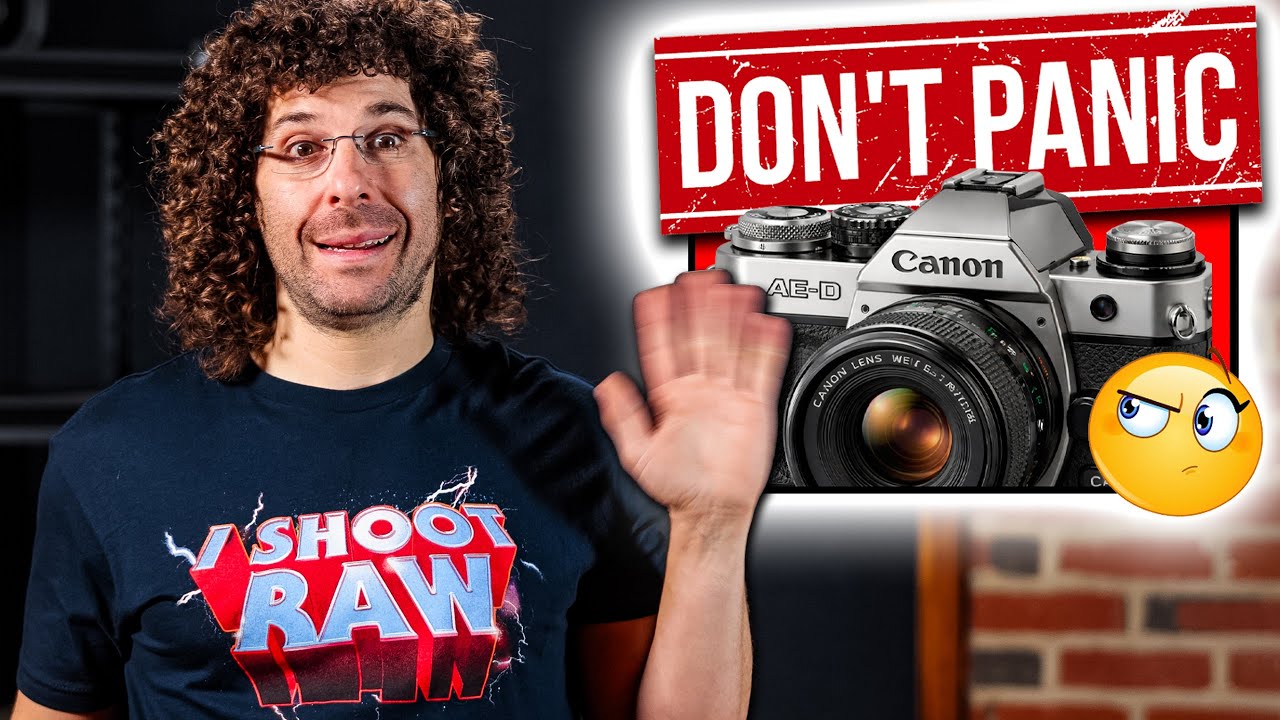 YouTube post by @froknowsphoto for Canon USA. Caption reads: DON'T DO IT CANON!!! Nikon’s “MAJOR” Update?!.