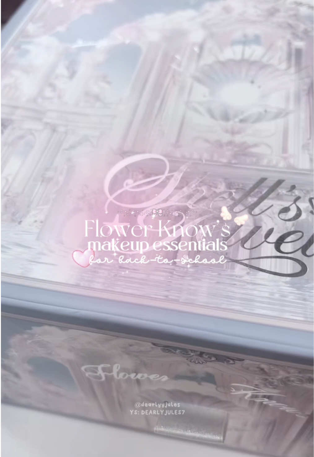 TikTok post by @dearlyyjules for Flower Knows. Caption reads: ⋆˙⟡ literally spoiled every time flower knows....