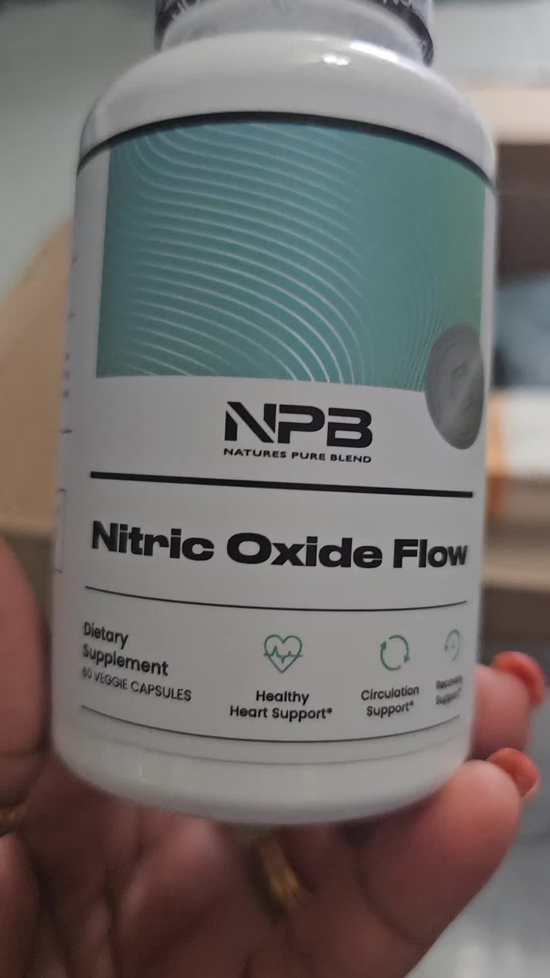 TikTok post by @gorgeousgirl1981 for Nature's Pure Blend. Caption reads: @Nature Pure Blend #creatorsearchinsights #healthy....