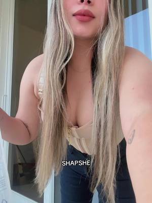 TikTok post by @mariannypamela for SHAPSHE US. Caption reads: @shapshe_official_store #faja #cinturillas....