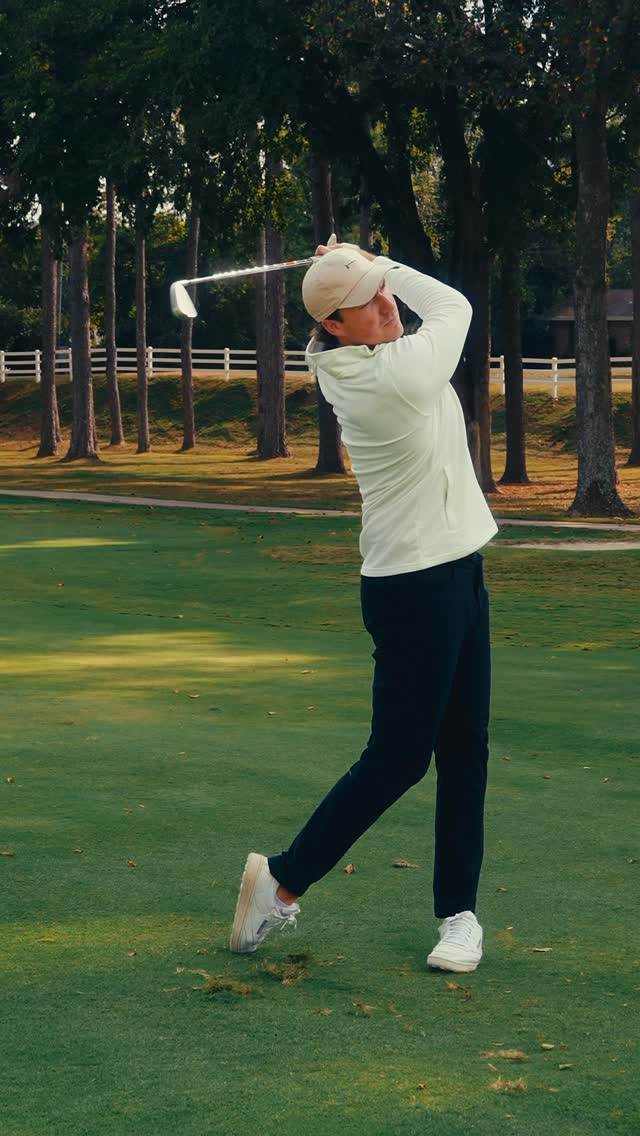 Instagram post by @mac_hereford for Buckle. Caption reads: Mastering the fairway and the fit with @buckle #ad....