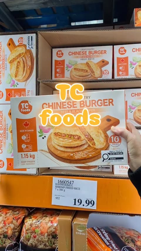 Instagram post by @ontario4u.promotions for Prestige Worldwide Events - Toronto. Caption reads: TC FOODS Chinese Burgers just landed back at....