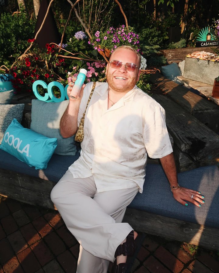 Instagram post by @bran_flakezz for COOLA. Caption reads: [...] why not Wednesday like a 21st bday @coola....