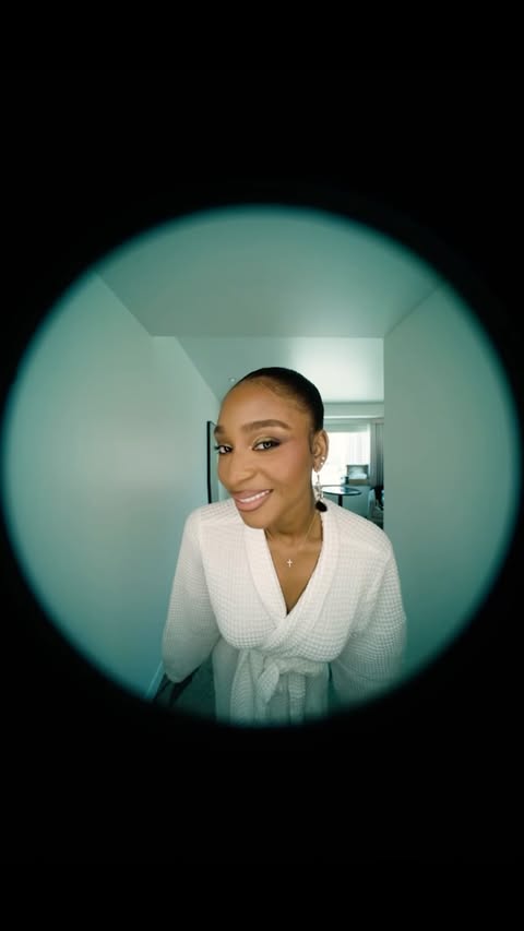 Instagram post by @normani for Popeyes. Caption reads: #PopeyesPartner ALWAYS going to find time between....