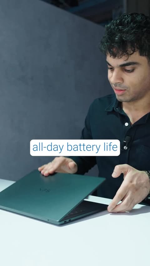 Instagram post by @mahadthementor for Dell Technologies. Caption reads: #AD New Year, new you, new laptop! Work smarter....