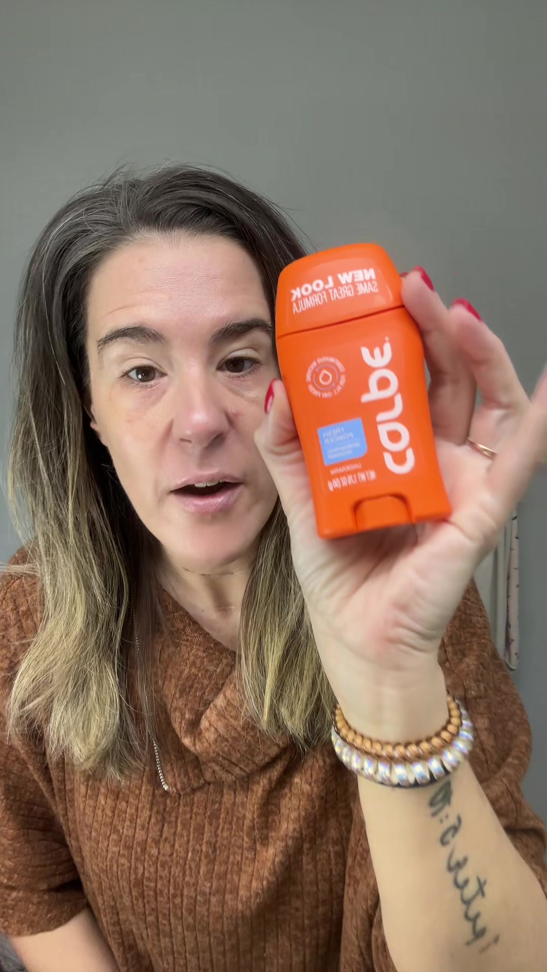 TikTok post by @mamakimalways for Carpe. Caption reads: [...] your husband’s deodorant —try this. @Carpe....