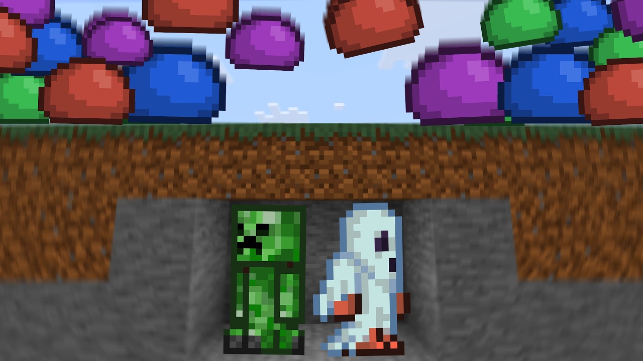 YouTube post by @SiphoSauce for CurseForge. Caption reads: We Tried Minecraft's BEST Terraria Mod.