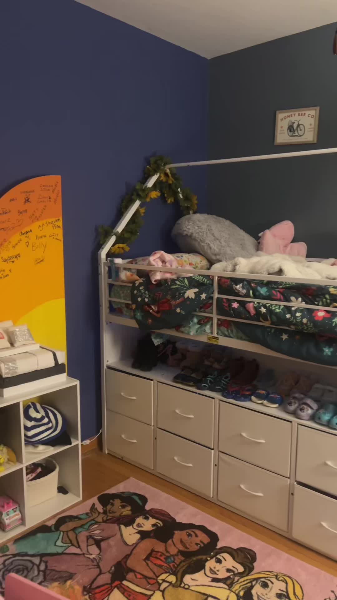 TikTok post by @lali.linares for Sikaic. Caption reads: Lofted bed by @Sikaic Official that makes the....