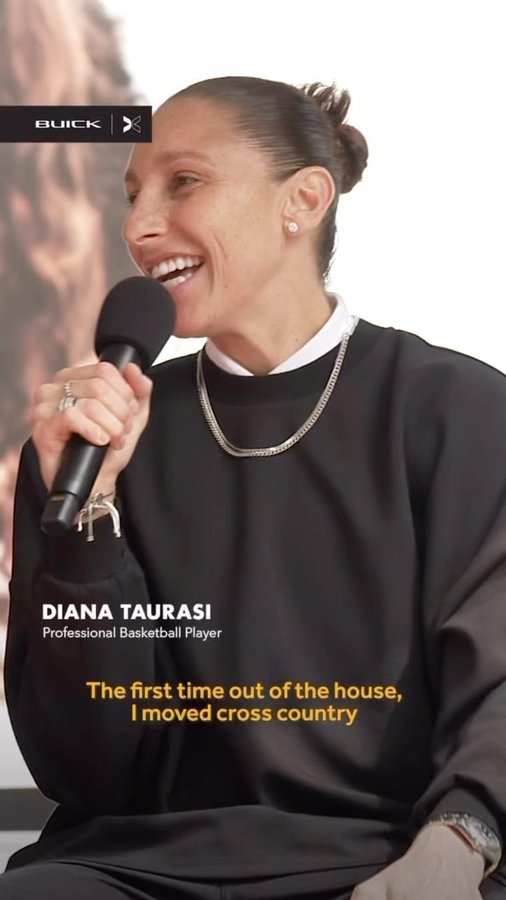 Instagram post by @dianataurasi for TOGETHXR. Caption reads: [...] be a part of the @buickusa Huddle with....