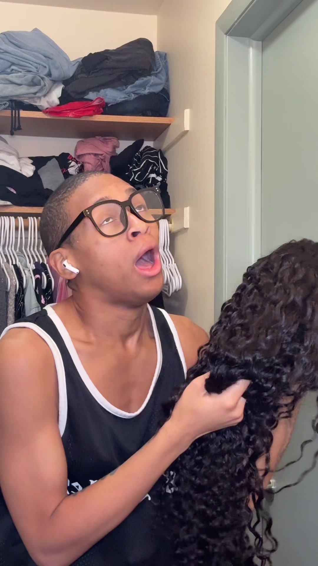 TikTok post by @realcalisono for Ashimary Hair. Caption reads: @Ashimary Hair Beauty yall better get you one! 🤎....